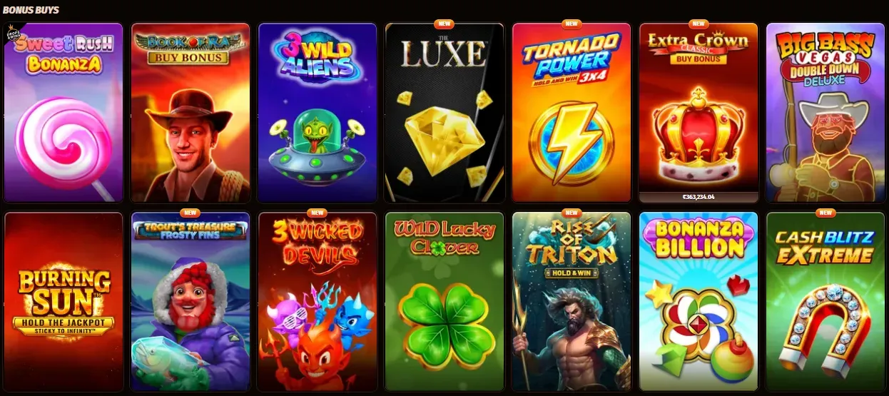 WestAce Casino bonus buy spellen