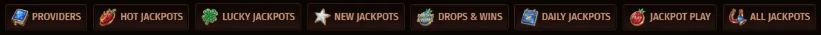 West Ace Casino jackpots lobby