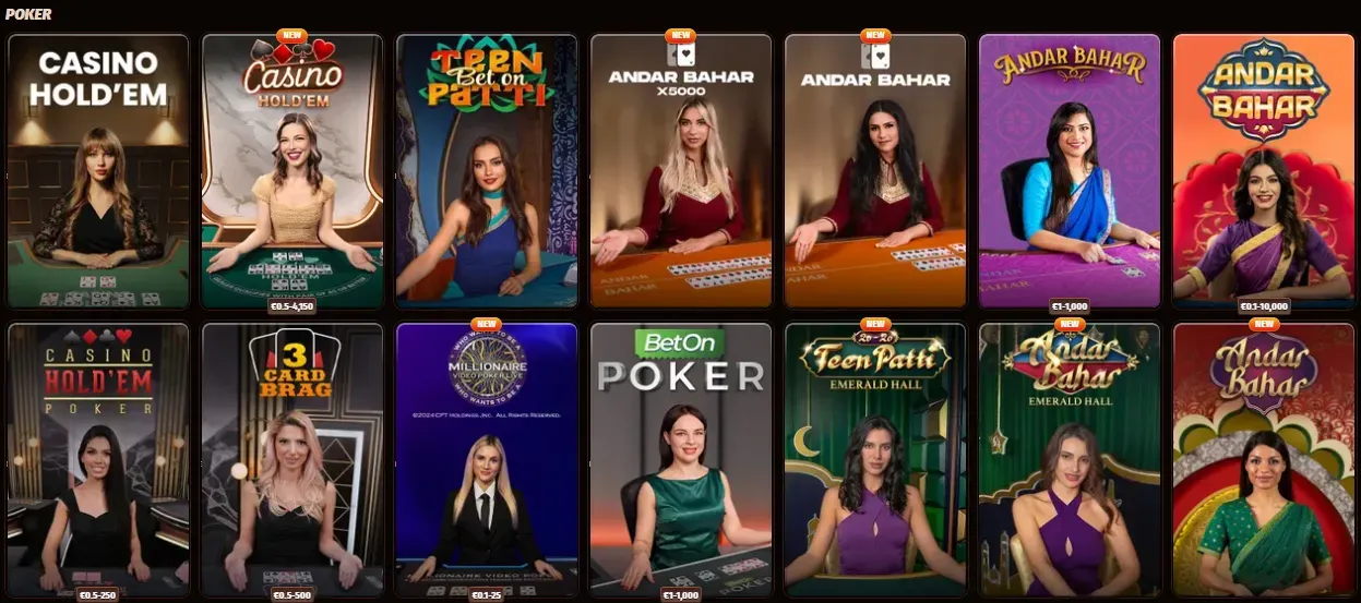 West Ace Casino live poker
