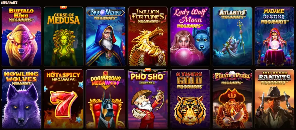 WestAce Casino Megaways spellen